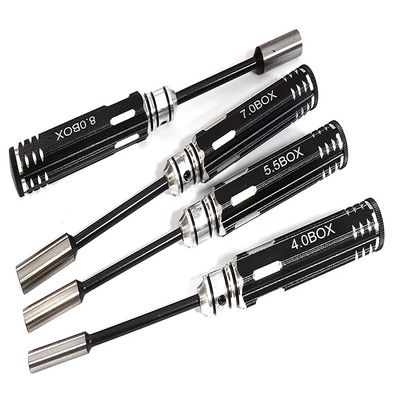 Integy Metric Size Hex Nut Driver Set 4pcs (4, 5.5, 7 & 8mm)