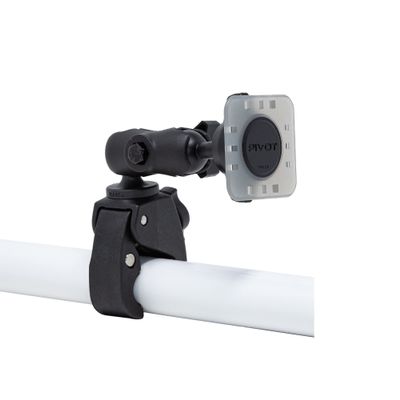 PIVOT - Claw Mount - Tough-Claw Clamp - Heavy-Duty Aviation Device Holder - Fits Round, Square & Flat Surfaces (0.625"1.5") - High-Strength Composite & Stainless-Steel Hardware - Extended Arm