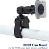 PIVOT - Claw Mount - Tough-Claw Clamp - Heavy-Duty Aviation Device Holder - Fits Round, Square & Flat Surfaces (0.625"1.5") - High-Strength Composite & Stainless-Steel Hardware - Extended Arm view 2