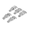 Household Furniture Hardware Hinges 5Pcs Furniture Cabinet Box Spring Type Latch Latch Hasp Iron Hasp For Sliding Doors And Windows Cabinets, With Screws 43 * 21MM view 3