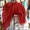 1/2 x 100 ft. Double Braid-Yacht Braid Polyester Rope Hank. Red view 1
