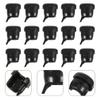 25pcs Power Cord Buckle Light Fixture Mounting Bracket Household Christmas Tree Window Clings Dowel Centers Electrical Wire Connectors Cord Grips Nylon Thread Cable Lock view 2