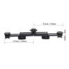 Camera Flash Bracket Holder Stand, Dual Hot Shoe Speedlight Stand, Umbrella Holder Light Stand Bracket for Camera Flashlight view 4
