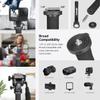 Koolehaoda Extendable Camera Monopod with Foldable Tripod Support Base, Aluminium Alloy, 20-66inch Adjustable Portable Travel Monopod for Nikon Sony DSLR, Maximum Load of 5 kg view 4