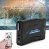 VGA to Scart Converter, VGA to SCART Video Audio Adapter with VGA Cable, Remote Control, for NTSC, PAL, SECAM Standard TV Formats Input view 2