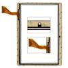 New for 10.1" Dragon Touch K10 Tablet Screen Replacement Camera Hole 12CM Touchscreen Panel Digitizer Parts Kits with Adhedive Tape + Repair Tools (Not LCD Display) (Black) view 4