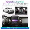 ZWNAV Android 9.0 Car Stereo for Ford F250 F350 2013 2014 with Carplay Bluetooth DSP GPS Navigation Head Unit Multimedia Player Car Radio view 2