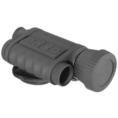 Nuojie Telescope Portable Night Vision Digital Infrared Optics 6X50 Night Vision Monocular 200M Range Night Vision Telescope Pictures and Videos (Color : Black)