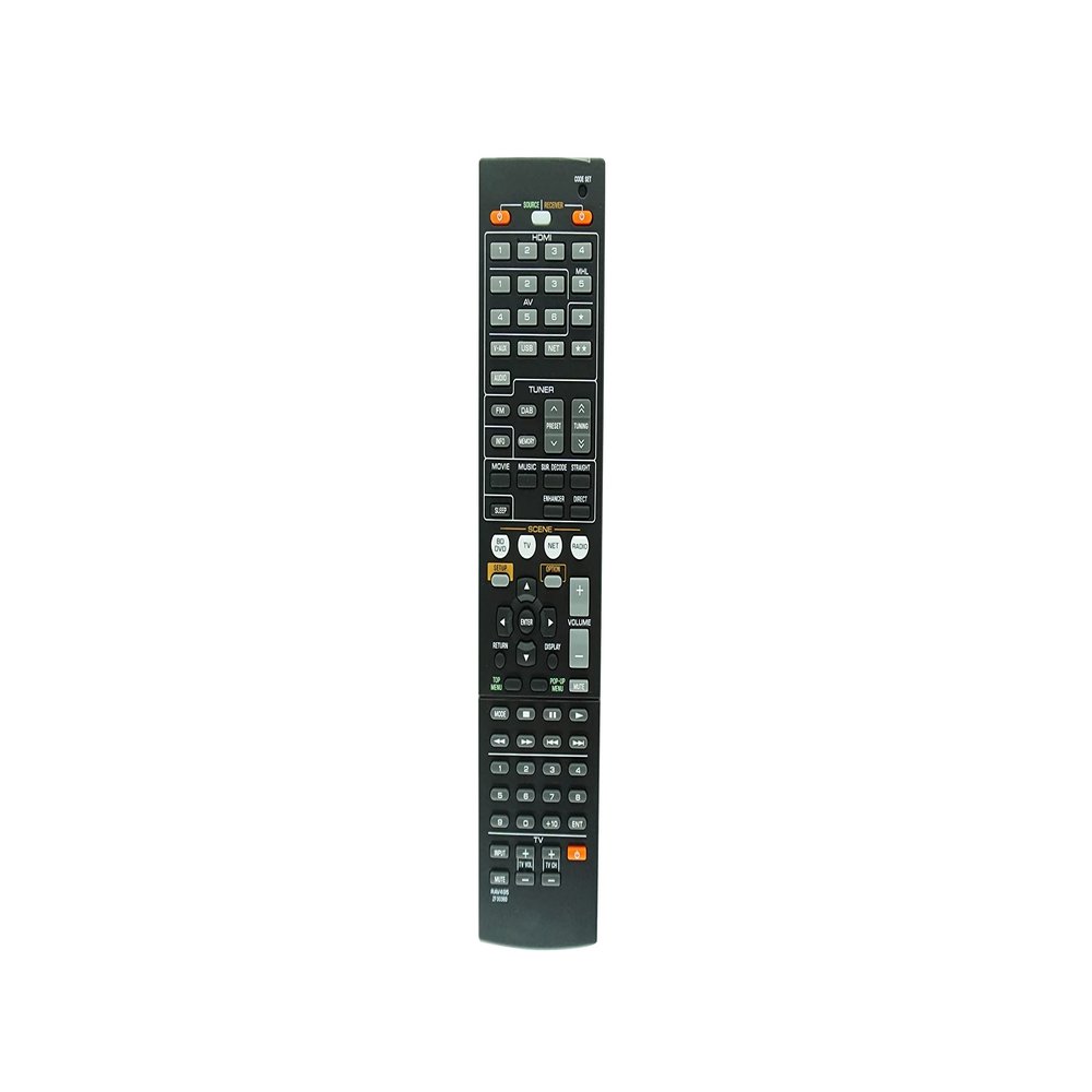 Easytry123 Remote Control for Yamaha RAV494 RAV495 YHP-S101 YHT-599U YHT-699U HTR-4066BL YHT-799U YHT-899U HTR-4066 RX-V475 RX-V475BL AV A/V 4K Network Receiver