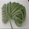 9/16 x 100 ft. Double Braid-Yacht Braid Polyester Rope Hank. Purple/Lime Herringbone. view 3