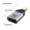 cablecc Mini DisplayPort DP Source to HDMI Sink Displays 4K@60hz Ultra HD Converter Adapter for Laptop Mac view 3