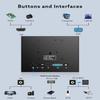 Eyoyo 8 inch Small Mini Monitor 1024x768 Resolution Car Rear View TFT LCD Screen Display with HDMI/VGA/AV Video Input for PC DVD DVR CCD 140 Wide Angle Metal Housing view 3