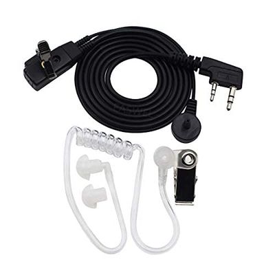 2Pin Mic Headset for Retevis RT22 H777Plus RT27V Baofeng UV5R Kenwood