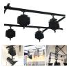78.7"x78.7" Studio Lighting Mounting Rail System Complete Kit 2m Drop Pantograph 2m Studio Lighting Support Rail System for Photo Video Studio Shooting view 1