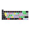 XSKN Illustrator English Silicone Shortcuts Keyboard Cover Skin for Touch Bar Models 2019 MacBook Pro 16 inch A2141 2020 MacBook Pro 13.3 inch A2251 A2289 A2338 M1 Keyboard US & EU Common Version view 1