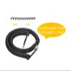 Seefeful Telephone Handset Cord, 8Ft Uncoiled / 1.4Ft Coiled Landline Phone Handset Cable 4P4C Telephone Accessory Black (5 Pack) view 2