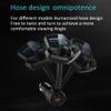 Bluetooth Car FM Transmitter, Wireless Audio Adapter Receiver with QC3.0 and Smart 2.4A Dual USB Ports Supports AUX Input/Output, TF Card Mp3 Player view 4