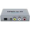 HDSUNWSTD Component to AV Adapter, YPbPr to CVBC Converter + R/L, Supports 1080P Video Audio, for DVD PSP to HDTV Monitor view 2