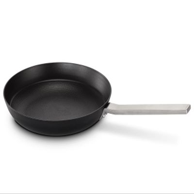 Bosch HEZ9FE280 Eisenpfanne, 28 cm, induktionsgeeignet, Schwarz/Silber