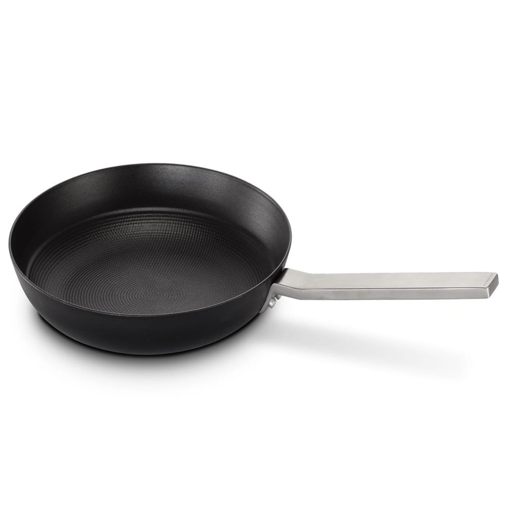 Bosch HEZ9FE280 Eisenpfanne, 28 cm, induktionsgeeignet, Schwarz/Silber