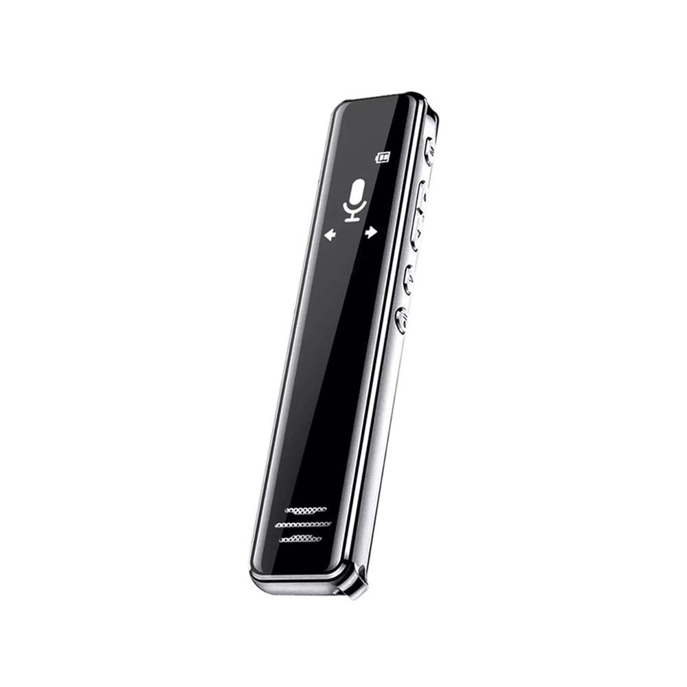 UOOD Digital Voice Recorder, USB Rechargeable Voice Recorder Pen and One-Touch Recording, Multifunctional Mini Portable Dictaphone for Lessons, Meetings, Interviews