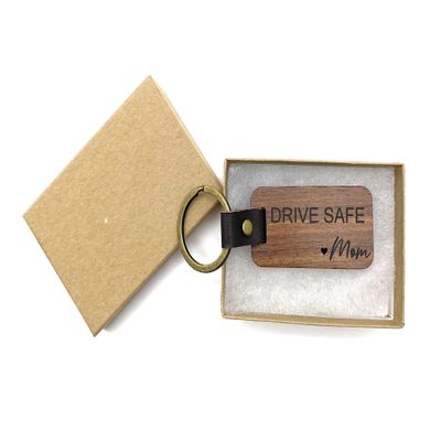 Drive Safe Love Mom Heart Love Key Chain Ring for car Truck Automobile auto Accessory