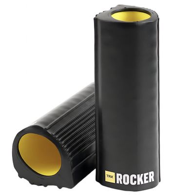 TRX Training Rocker Myofascial Release Roller, Neck and Back Massage Roller for Muscles, Round Foam Roller for Stretching and Postworkout Use, 13 Inches