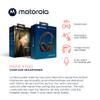 Motorola Sound Moto XT120 Over Ear Headphones Wired with Microphone, in-Line Command Control for Calls - Foldable Wired Headphones with Adjustable Cushioned Headband, Dynamic Bass, 3.5mm Jack - Black view 2