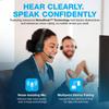 Naztech Trucker Bluetooth Headset with Microphone - Wireless Headset with Mic and Noise Canceling Technology, Adjustable Headband, for Truck Drivers, Home Office, Work and Driving view 4