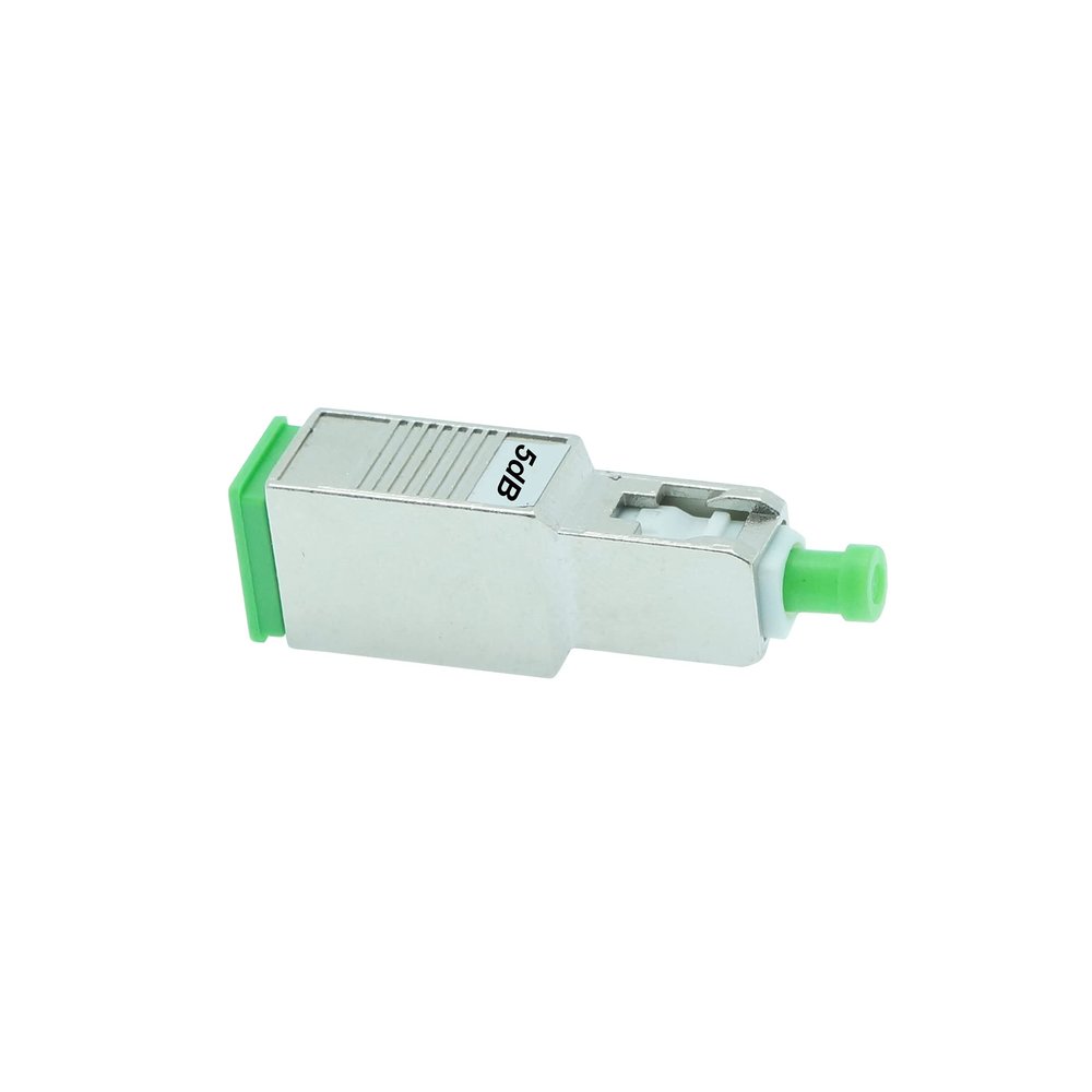ACCL SC/APC SM Attenuator F-M 5dB Metal Green, 2 Pack