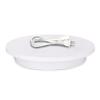 KUYUEOR Electric Turntable Display 360 Degree Photography Display for Collectibles Jewelry Watch Digital Camera Cosmetic (15.7 in Diameter 77 Lb Capacity)-White 40cm view 1