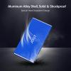JOIOT Mini Portable SSD 500GB External Solid State Drive - Up to 540MB/s, USB 3.1 Gen 2 Ultra-Slim External SSD, Blue view 3