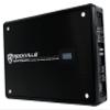 Rockville Krypton MF3 1600w Peak/400w RMS 4 Channel Marine Amplifier, PA Mic w/Talkover, Digital Voltage Display, Adjustable Crossover, Weather Resistant, for Boats & Marine Audio view 4