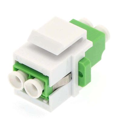 ACCL Keystone Jack LC/APC Singlemode Dupplex Green, 3 Pack