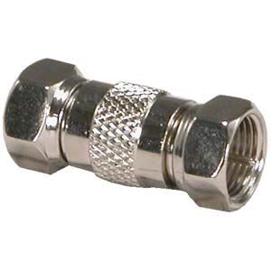 ACCL F-Type Dual Male Inline Coupler, 3 Pack