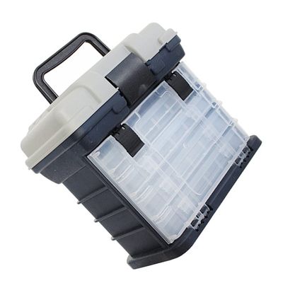 Wakauto 1pc Creative Four-layer Storage Tool Box for Auto Repair Fishing and Assembly Lightweight Design Strong Load Bearing and Secure Buckles for Easy Organization and Portability