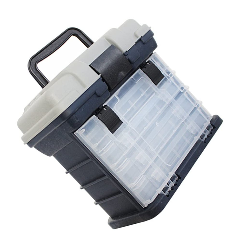 Wakauto 1pc Creative Four-layer Storage Tool Box for Auto Repair Fishing and Assembly Lightweight Design Strong Load Bearing and Secure Buckles for Easy Organization and Portability