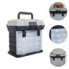 Wakauto 1pc Creative Four-layer Storage Tool Box for Auto Repair Fishing and Assembly Lightweight Design Strong Load Bearing and Secure Buckles for Easy Organization and Portability view 4