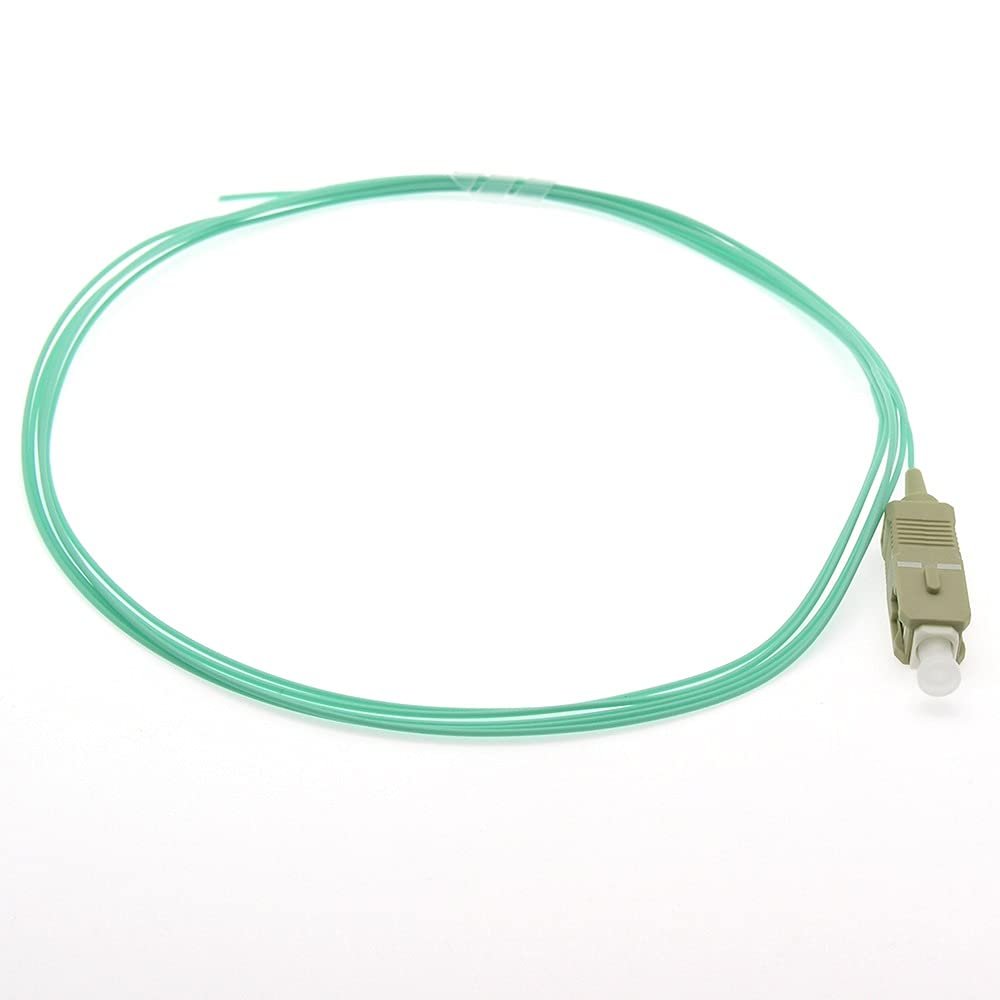 ACCL 2m SC/UPC OM3 Multimode Pigtail Aqua, 2 Pack