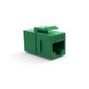 ACCL Cat.5E Inline Coupler w/Keystone Latch Green, 4 Pack view 1