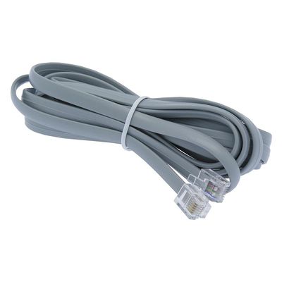 ACCL 14Ft RJ12 Modular Cable Reverse, 4 Pack
