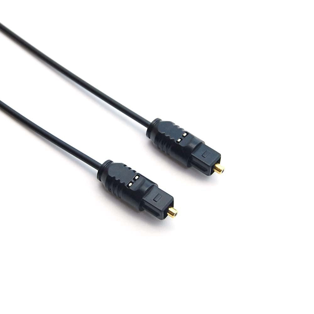 ACCL 50Ft Toslink/Toslink 2.2mm Digital Audio Cable, 5 Pack