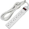 ACCL 6Ft 6-Outlet Surge Protector 14AWG/3, 15A, 90J, 2 Pack view 1