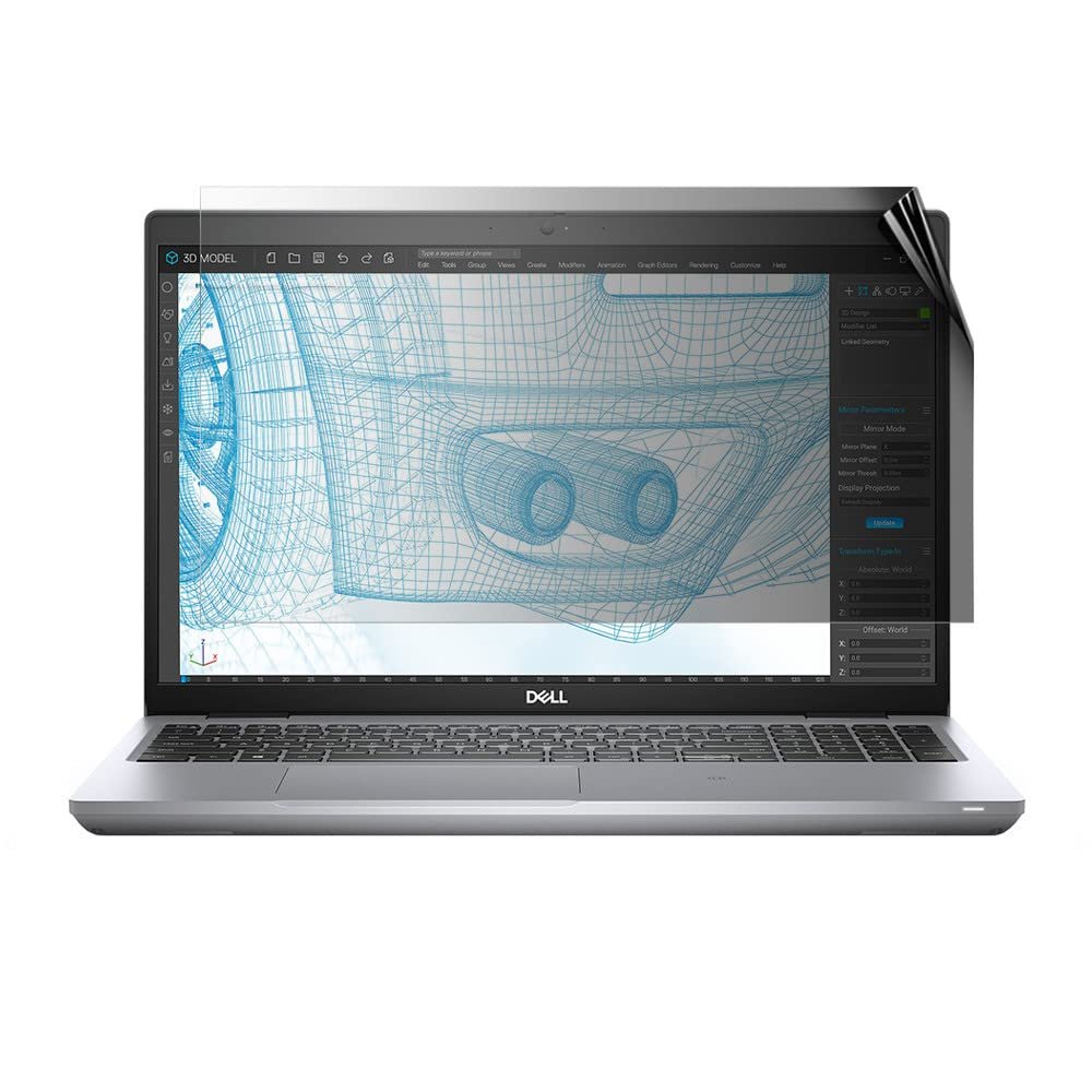 celicious Privacy 2-Way Anti-Spy Filter Screen Protector Film Compatible with Dell Precision 15 3561 (Non-Touch)