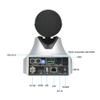 HaiweiTech NDI PTZ Camera 2.0 MP 1080P60 12X 20X 30X Optical Zoom Cameras SDI HDMI CVBS IP USB Camera for Video Conferencing and Education Solution (12X Optical Zoom with NDI) view 2