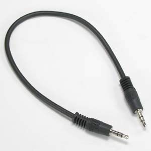 ACCL 1Ft 3.5mm Stereo M/M Speaker/Headset Cable, 10 Pack