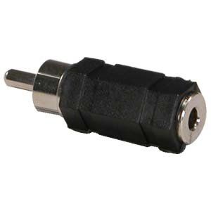 ACCL RCA Plug to 3.5mm Mono Jack Adapter, 2 Pack