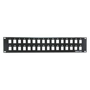 ACCL 2U 19" 32port Blank Panel for Keystone Jack, 2 Pack