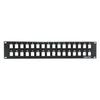 ACCL 2U 19" 32port Blank Panel for Keystone Jack, 2 Pack view 1