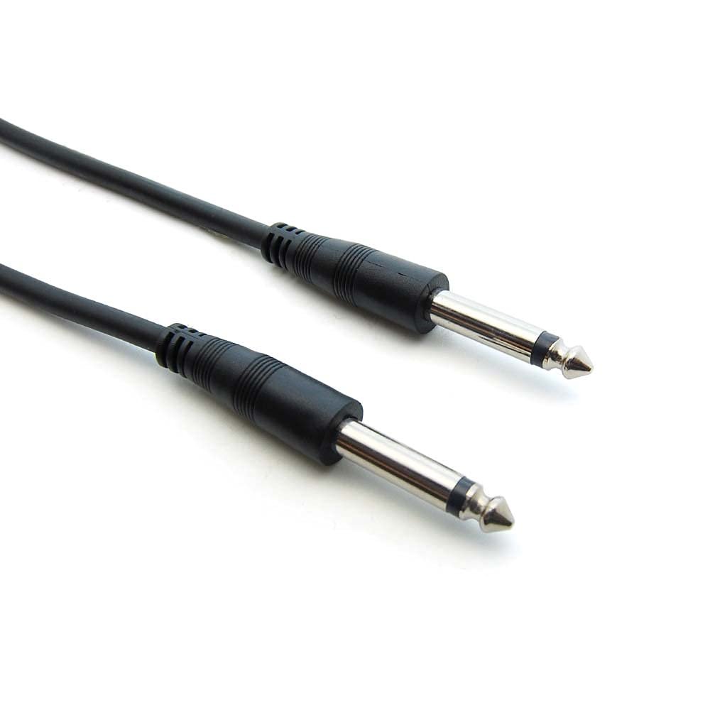 ACCL 50Ft 1/4" Mono Male/Male Cable, 4 Pack